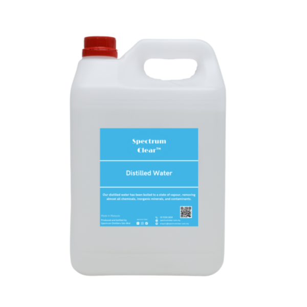 Pure Distilled Water - 4L