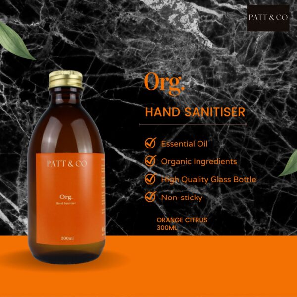 orange citrus hand sanitizer
